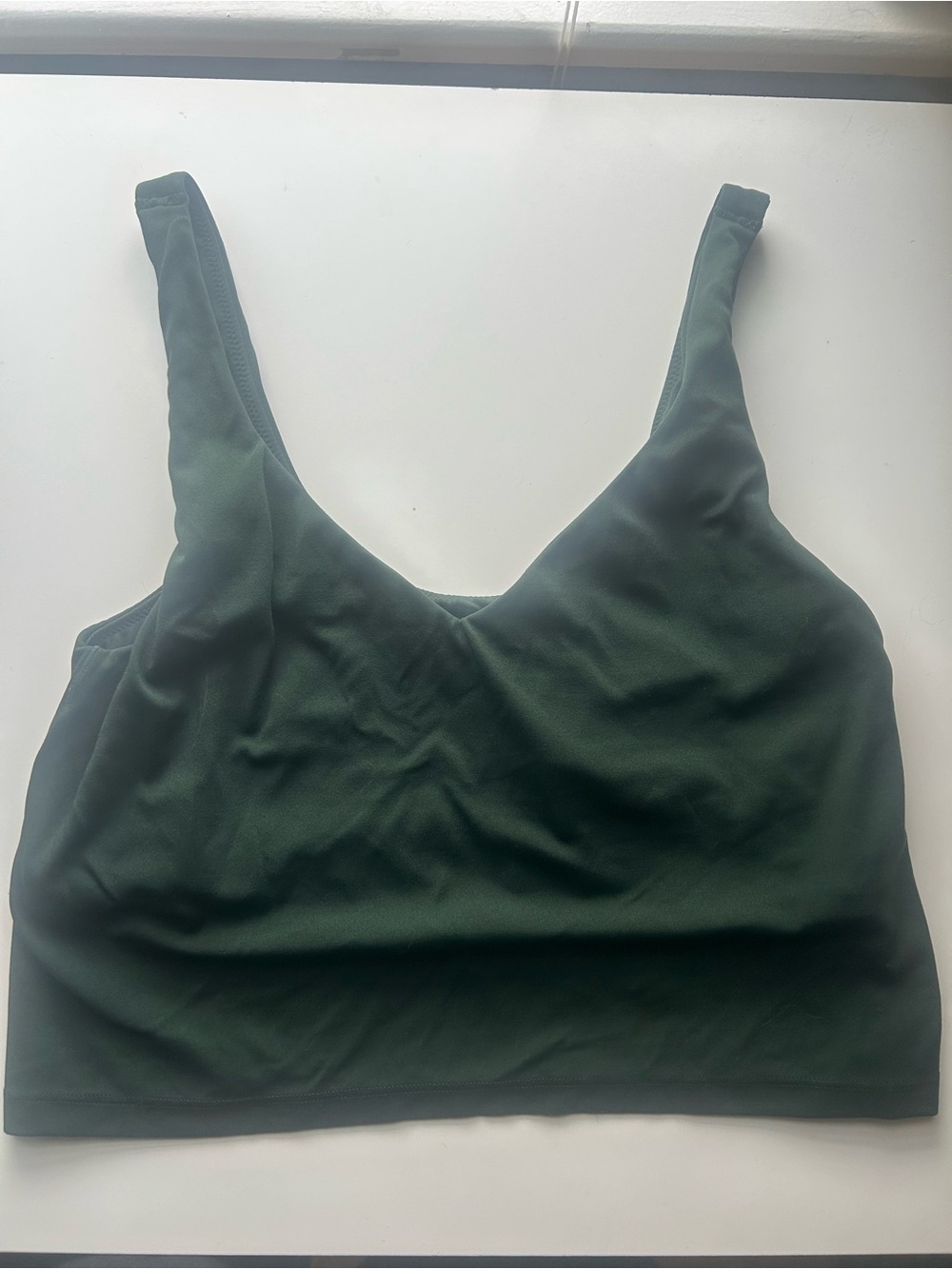 aerie Forest Green Real Me Tank Top